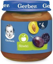 Gerber Deserek Śliwki dla niemowląt po 4 Miesiącu 125g