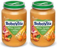 Bobovita Morele Banany I Jabłka Po 6 Miesiącu 2X190G