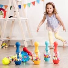 B.Toys Zestaw Do Gry W Kręgle Let’s Glow Bowling (Bx1640)